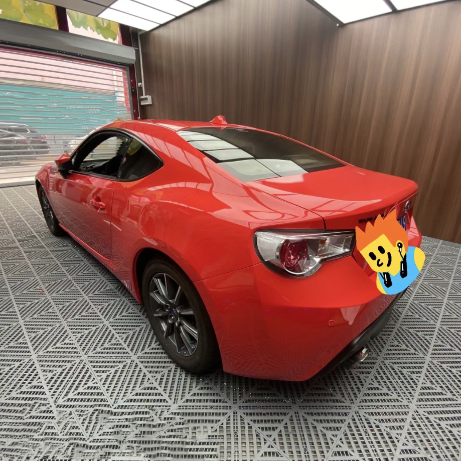 Ravoony Plus Glossy Porsche Orange Car Vinyl Wrap Subaru Brz Wrap