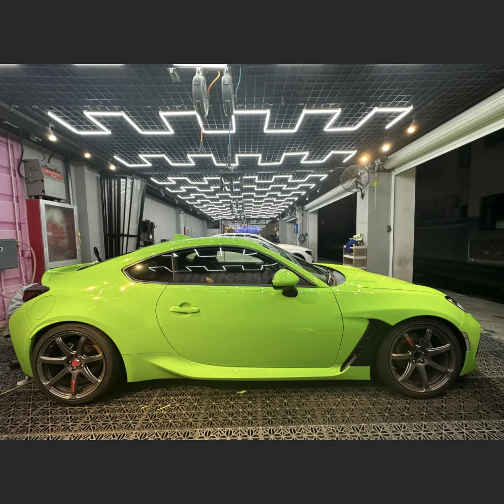 Ravoony Plus Gloss Apple Green Car Wrap Subaru Brz Wrap
