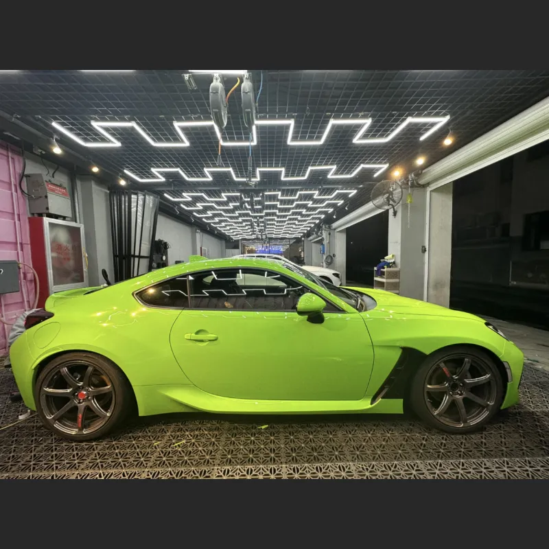 Candy Metallic Neon Green vinyl wrap