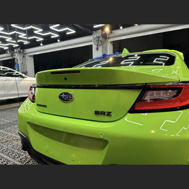 Ravoony Plus Gloss Apple Green Car Wrap Subaru Brz Wrap