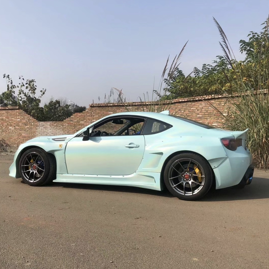 Ravoony Plus Glossy Laser Tiffany Car Vinyl Wrap Subaru Wrap