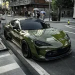 Ravoony Plus Audi Gloss Army Green Vinyl Car Wrap Subaru Wrap