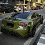 Ravoony Plus Audi Gloss Army Green Vinyl Car Wrap Subaru Wrap