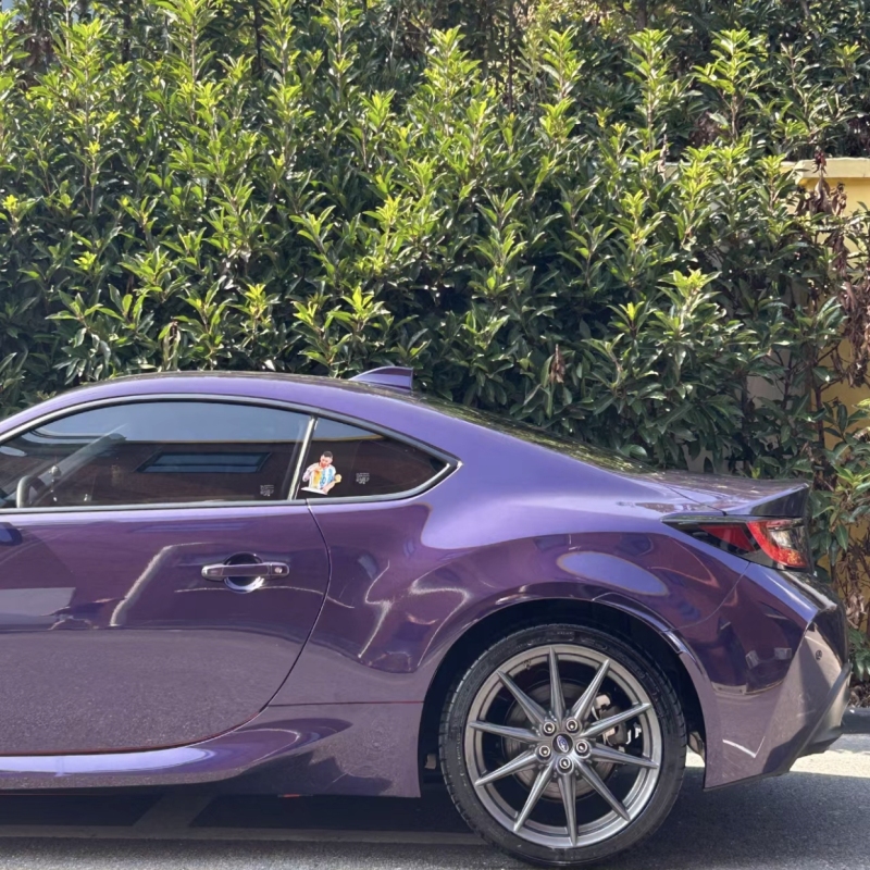Ravoony Plus Audi Gloss Velvet Purple Car Vinyl Wrap Subaru Brz Wrap