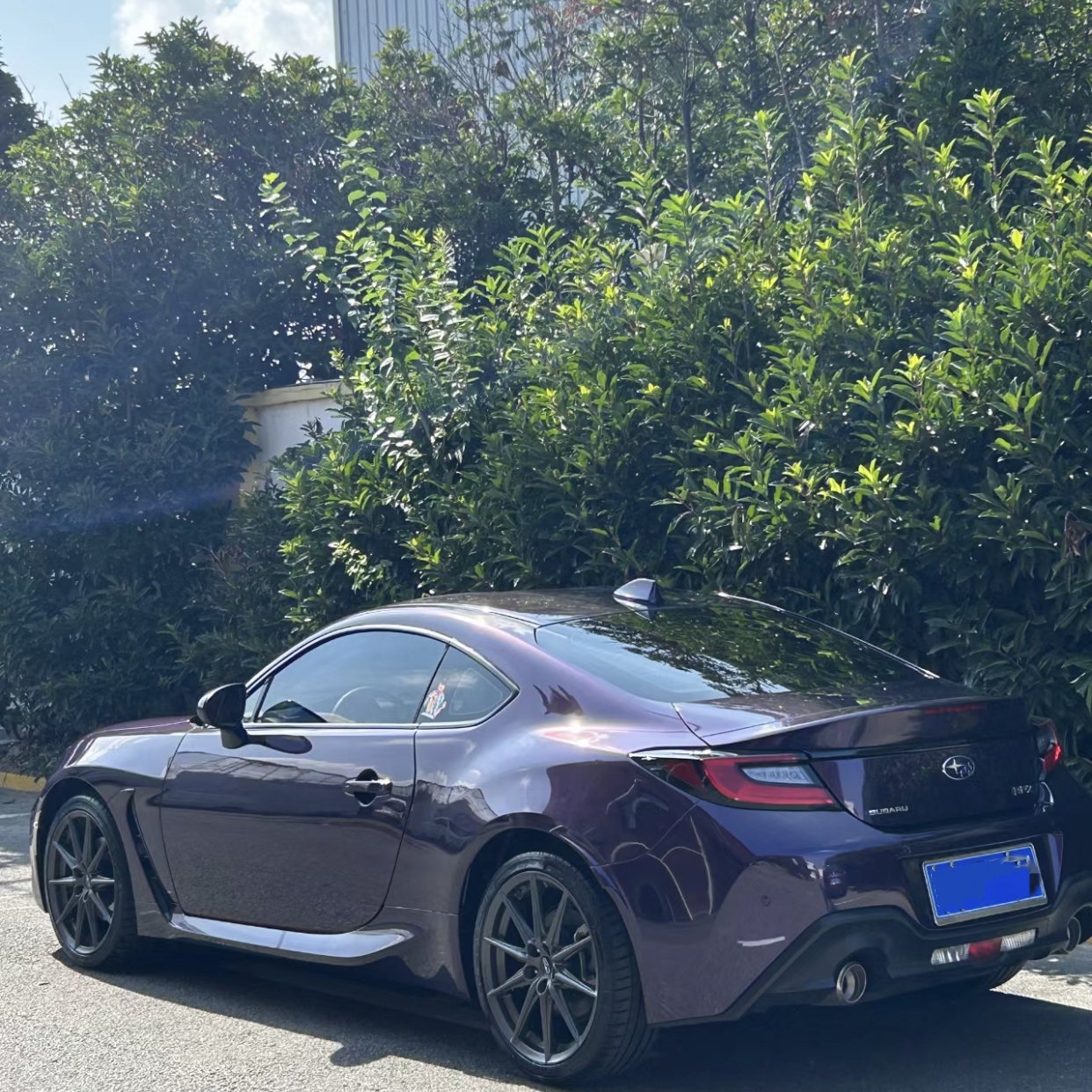 Ravoony Plus Audi Gloss Velvet Purple Car Vinyl Wrap Subaru Brz Wrap