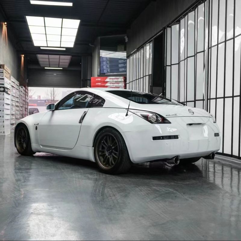  Ravoony Plus Crystal White Car Vinyl Wrap Nissan 350Z Wrap