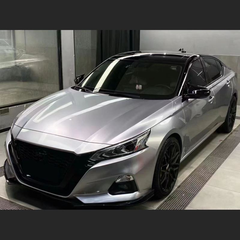 Ravoony Plus GT Silver Car Vinyl Wrap Nissan Altima Wrap