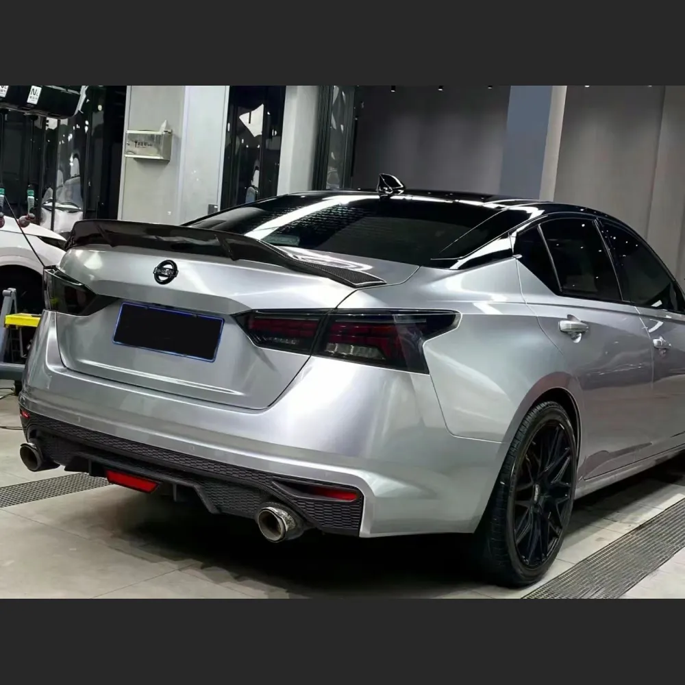 Ravoony Plus GT Silver Car Vinyl Wrap Nissan Altima Wrap