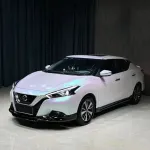 Ravoony Plus Matte Aurora White Car Vinyl Wrap Nissan Bluebird Wrap