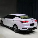 Ravoony Plus Matte Aurora White Car Vinyl Wrap Nissan Bluebird Wrap