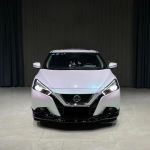 Ravoony Plus Matte Aurora White Car Vinyl Wrap Nissan Bluebird Wrap
