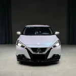 Ravoony Plus Matte Aurora White Car Vinyl Wrap Nissan Bluebird Wrap