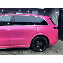 Sparkle Pink Car Vinyl Wrap