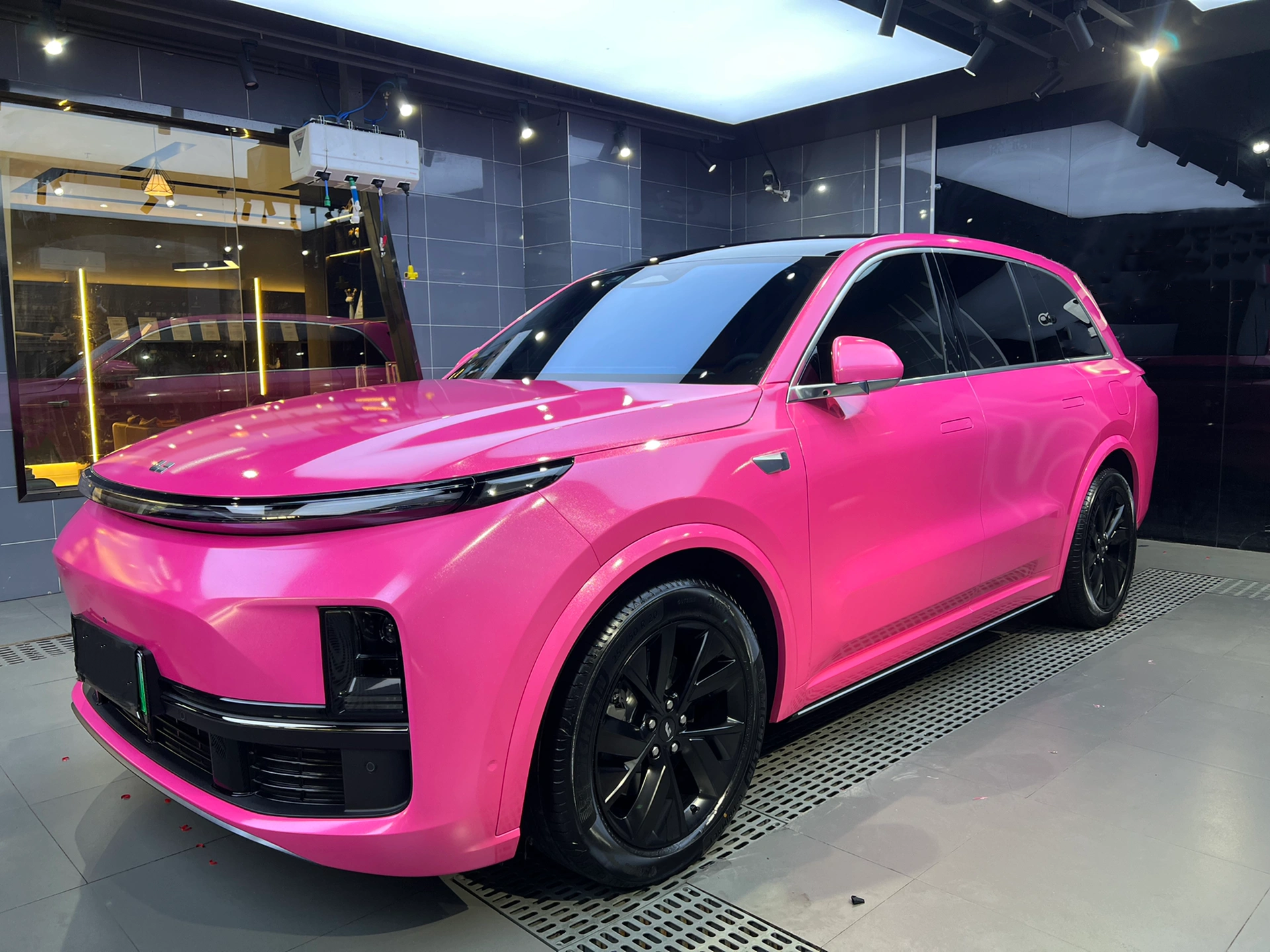   Ravoony Plus Sparkle Pink Car Vinyl Wrap