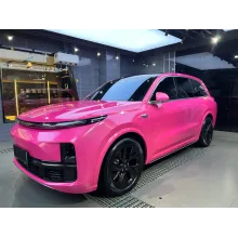 Sparkle Pink Car Vinyl Wrap