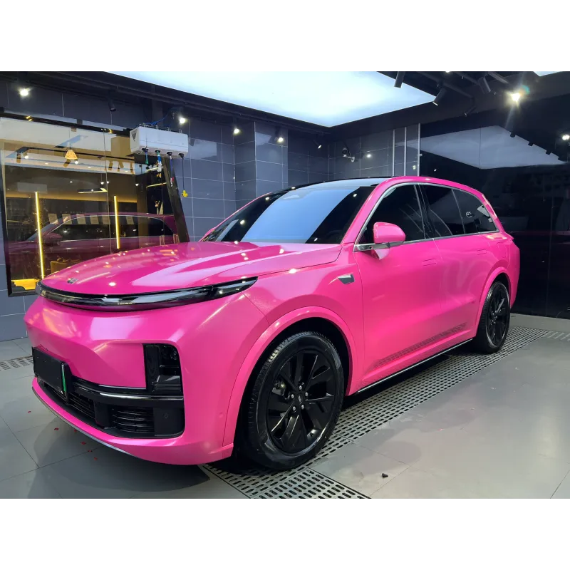 Sparkle Pink Car Vinyl Wrap
