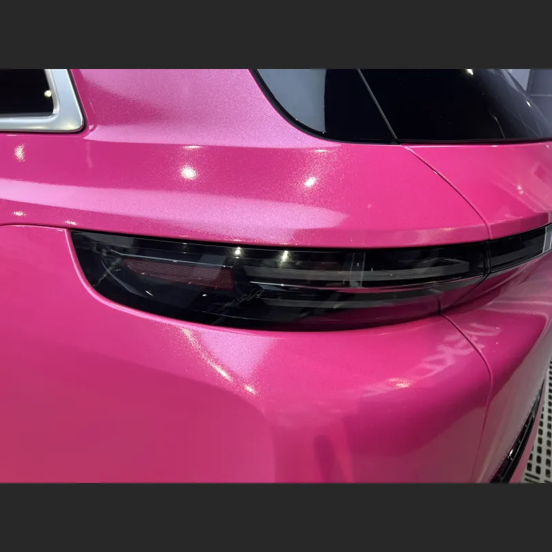   Ravoony Plus Sparkle Pink Car Vinyl Wrap