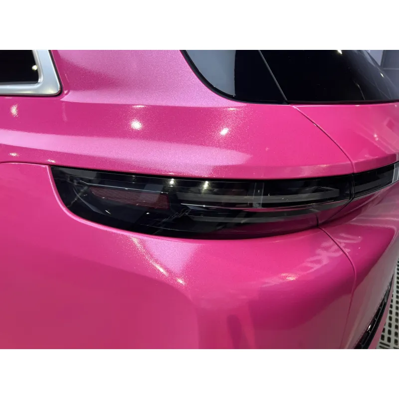 Sparkle Pink Car Vinyl Wrap