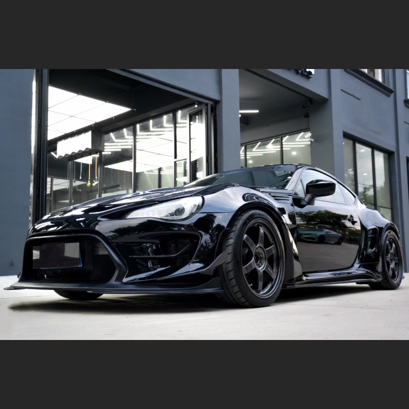  Ravoony Plus Glossy Crystal Black Car Vinyl Wrap Subaru Brz Wrap
