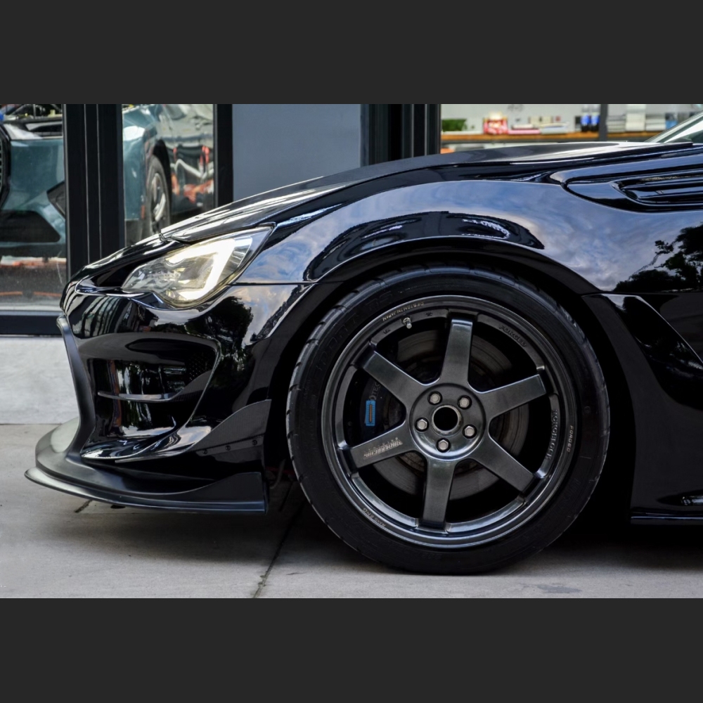  Ravoony Plus Glossy Crystal Black Car Vinyl Wrap Subaru Brz Wrap