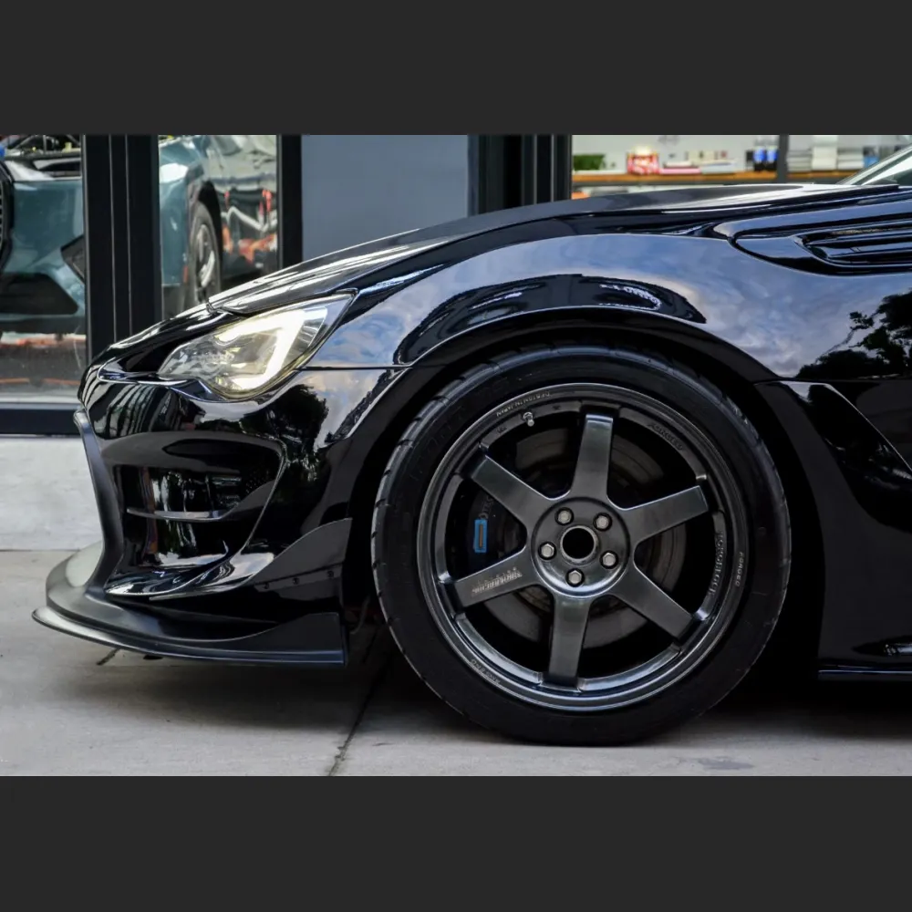  Ravoony Plus Glossy Crystal Black Car Vinyl Wrap Subaru Brz Wrap