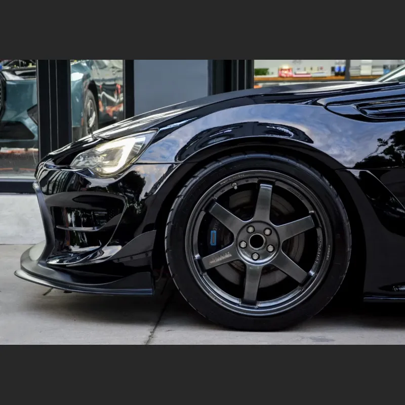  Ravoony Plus Glossy Crystal Black Car Vinyl Wrap Subaru Brz Wrap