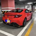 Ravoony Plus Glossy Crystal Ferrari Red Vinyl Car Wrap Subaru Wrap