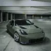 Ravoony Khaki Green Car Vinyl Wrap Nissan 350Z Wrap