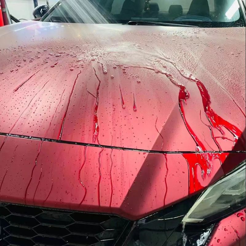 Ravoony Plus Matte Chrome Romanee Red Vinyl Car Wrap Nissan Altima Wrap