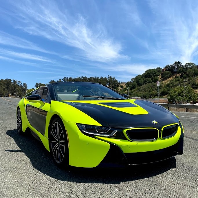 Ravoony Plus Ultimate Flat Fluorescence Yellow Car Vinyl Wrap