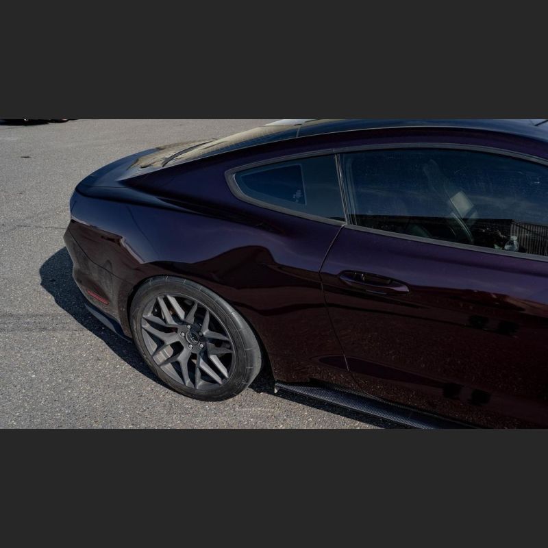 Ravoony Plus Gloss Black Rose Vinyl Wrap Mustang Vinyl Wrap