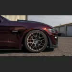 Ravoony Plus Gloss Black Rose Vinyl Wrap Mustang Vinyl Wrap