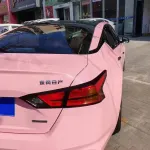 Ravoony Plus Glossy Crystal Peach Pink Car Vinyl Wrap Nissan Altima Wrap