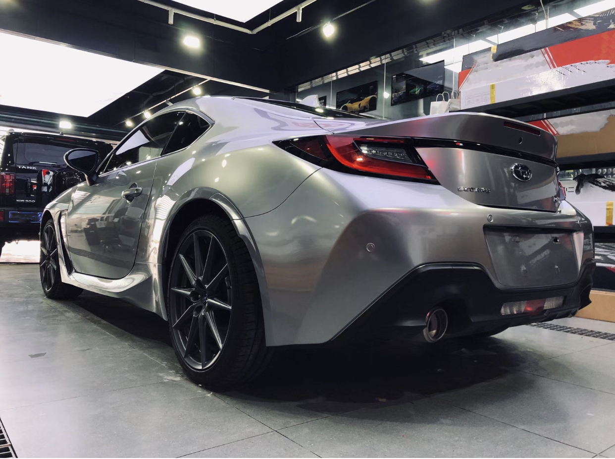 Ravoony Plus GT Silver Car Vinyl Wrap Subaru Brz Wrap
