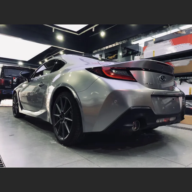 Ravoony Plus GT Silver Car Vinyl Wrap Subaru Brz Wrap