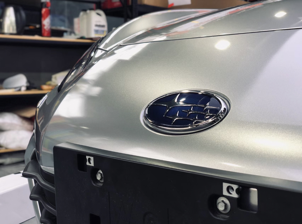 Ravoony Plus GT Silver Car Vinyl Wrap Subaru Brz Wrap