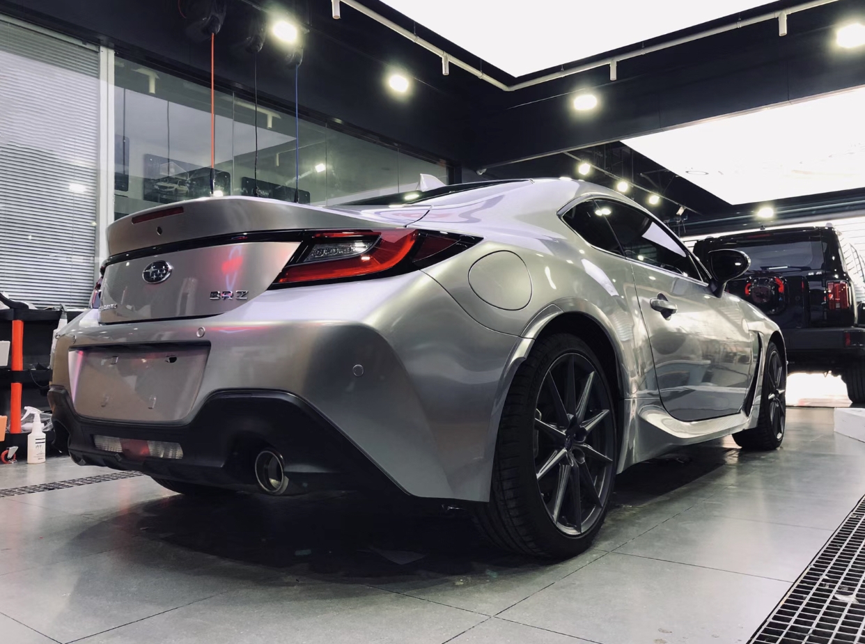 Ravoony Plus GT Silver Car Vinyl Wrap Subaru Brz Wrap