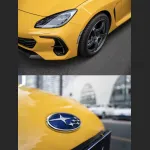 Ravoony Plus Sunflower Yellow Vinyl Wrap Subaru Brz Wrap