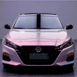 Ravoony Plus Twin Candy Grey Red Color Fliper Car Wrap Nissan Altima Wrap