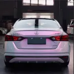 Ravoony Plus Twin Candy Grey Red Color Fliper Car Wrap Nissan Altima Wrap