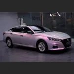 Ravoony Plus Twin Candy Grey Red Color Fliper Car Wrap Nissan Altima Wrap