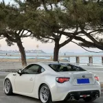 Ravoony Plus Crystal White Car Vinyl Wrap Subaru Brz Wrap