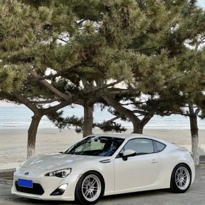 Ravoony Plus Crystal White Car Vinyl Wrap Subaru Brz Wrap 02