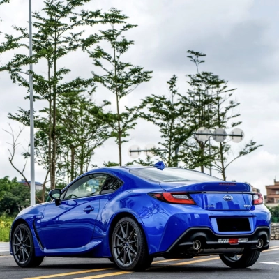 Ravoony Plus Metal Paint Jazz Blue Vinyl Car Wrap Subaru Brz Wrap 02