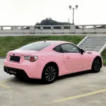 Ravoony Plus Glossy Crystal Peach Pink Car Vinyl Wrap Subaru Brz Wrap