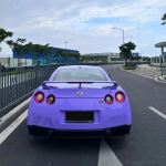 Ravoony Plus Glossy Lavender Purple Car Wrap Nissan GTR Wrap