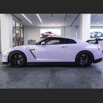 Ravoony Plus Glossy Violet Star Car Wrap Nissan GTR Wrap