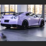 Ravoony Plus Glossy Violet Star Car Wrap Nissan GTR Wrap