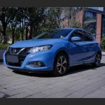Ravoony Plus Abudhabi Blue Car Vinyl Wrap Nissan Tiida Wrap