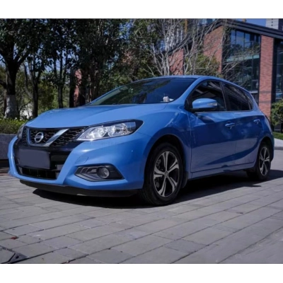 Ravoony Plus Abudhabi Blue Car Vinyl Wrap Nissan Tiida Wrap 02